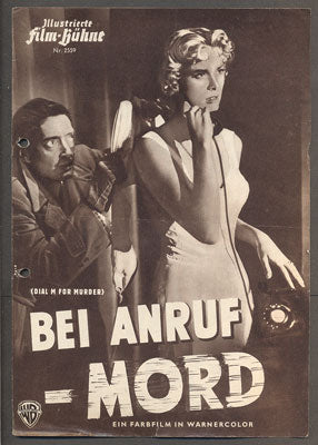 Alfred Hitchcock - BEI ANRUF MORD (Vražda na objednávku). - 1954. Illustrierte Film-Bühne.