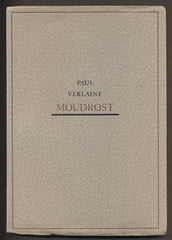 VERLAINE, PAUL: MOUDROST. - 1929. Atlantis sv. 3. Přeložil B. Reynek; dřevoryt R. S. BECHETOILLE.