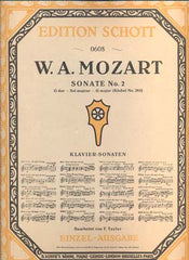 MOZART, W. A.: SONATE No. 2.