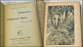 Mucha - GAUTIER, JUDITH: MÉMOIRES D'UN ÉLÉPHANT BLANC. - 1908