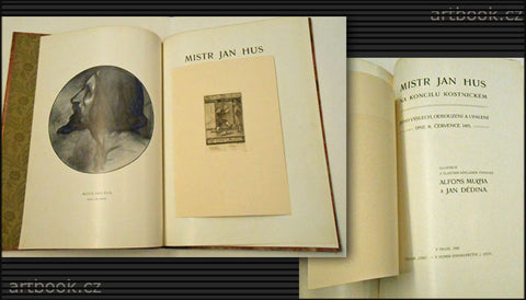 Alfons Mucha - POGGIO BRACCIOLINI: MISTR JAN HUS NA KONCILU KOSTNICKÉM. - 1902.