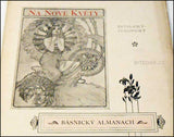 Mucha - NA NOVÉ KVĚTY. Básnický almanach nejmladší básnické generace české (1898).