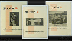 MUSAION. Aventinská revue pro výtvarné umění. 1928 - 30. - kompletní ročník, 12 sešitů.