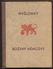 MYŠLENKY BOŽENY NĚMCOVÉ. - 1920.