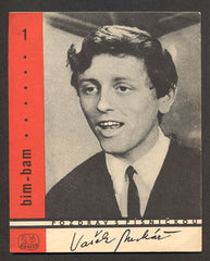 Neckář - POZDRAV S PÍSNIČKOU VÁCLAV NECKÁŘ. - 1966. BIM - BAM. /Panton/noty/60/písničky/