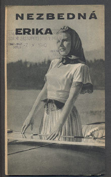 NEZBEDNÁ ERIKA. - Filmový program (1940).