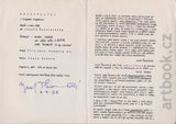 ŠKVORECKÝ, JOSEF. NEZOUFEJTE. /fragment fragmentu/  -  Program Violy, s podpisem autora v den premiéry 4. 9. 1967.