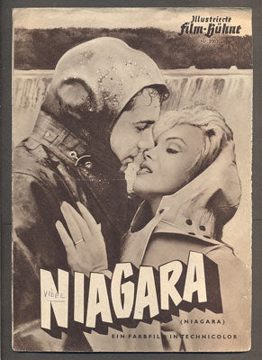 Marilyn Monroe - NIAGARA. - 1953. Illustrierte Film-Bühne.