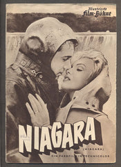 Marilyn Monroe - NIAGARA. - 1953. Illustrierte Film-Bühne.