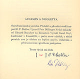 AUCASSIN A NICOLETTA - Starofrancouzská povídka. - 1947.