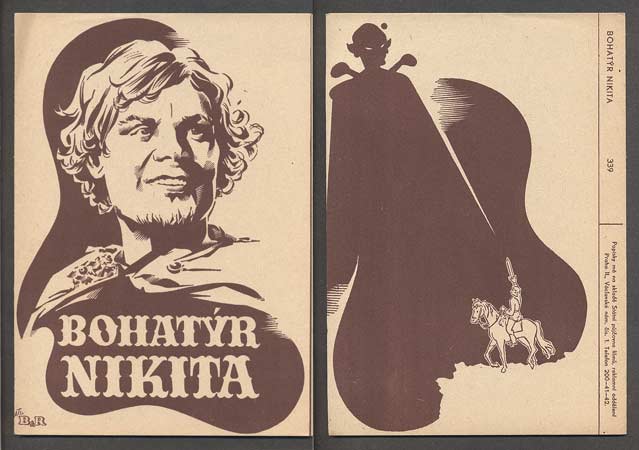 BOHATÝR NIKITA. - Filmový program.
