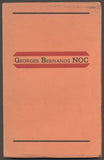 BERNANOS, GEORGES: NOC. - 1928.