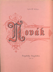 NOVÁK, VÍTĚZSLAV: BAGATELLY.