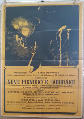 NOVÉ PÍSNIČKY K TÁBORÁKU.- 1970.