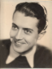 ANTONÍN NOVOTNÝ. Portrétní fotografie, - kol. 1938., velký formát 282x220.