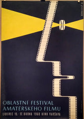 OBLASTNÍ FESTIVAL AMATÉRSKÉHO FILMU. - 1960.