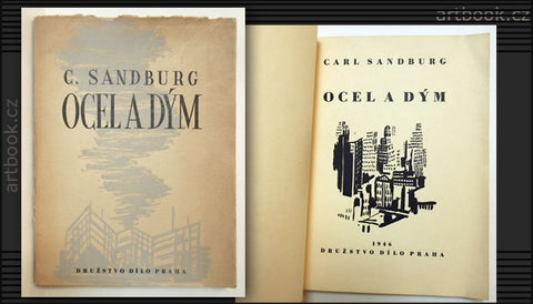 SANDBURG; CARL: OCEL A DÝM. - 1946.