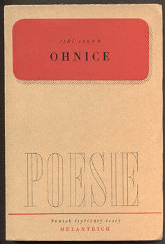 Orten - JIŘÍ JAKUB: OHNICE. - 1941. 1. vyd.