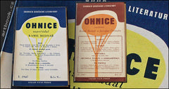 OHNICE. Sborník současné literatury. - 1947. I. a II.  Vše co vyšlo.