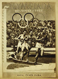 Zátopek - OLYMPIÁDA HELSINKY 1952. Režie Čeněk Duba. - 1953. Filmový program.