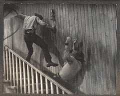 LIMONÁDOVÝ JOE ANEB KOŇSKÁ OPERA. - 1964. Propagační filmová fotografie; 'fotoska'. /kaskadéři/