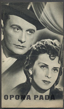 OPONA PADÁ. - Filmový program (1940).