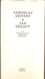 Jaroslav Krejčí - JAROSLAV SEIFERT A JAN ZRZAVÝ VE FOTOGRAFIÍCH JAROSLAVA KREJČÍHO. - 1990.