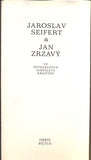 Jaroslav Krejčí - JAROSLAV SEIFERT A JAN ZRZAVÝ VE FOTOGRAFIÍCH JAROSLAVA KREJČÍHO. - 1990.
