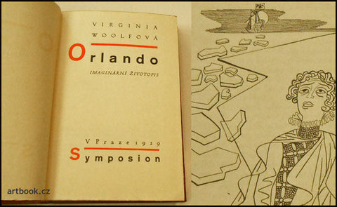 WOOLFOVÁ; VIRGINIA: ORLANDO. - Symposion sv. 40, il. Fr. Muzika. 1929.