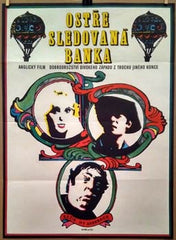 OSTŘE SLEDOVANÁ BANKA. - 1971.