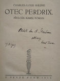 PHILIPPE, CHARLES-LOUIS: OTEC PERDRIX. - 1918.