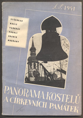 PANORAMA KOSTELŮ A CÍRKEVNÍCH PAMÁTEK. - 1941.