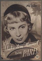 UNTER DEM HIMMEL VON PARIS. - 1951. Illustrierte Film-Bühne.