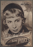 UNTER DEM HIMMEL VON PARIS. - 1951. Illustrierte Film-Bühne.