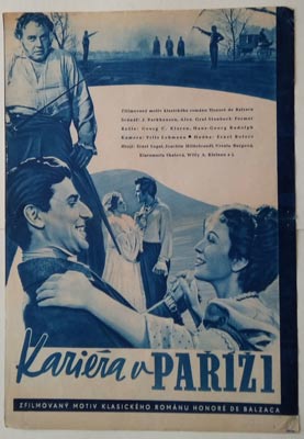 KARIÉRA V PAŘÍŽI. - 1952.