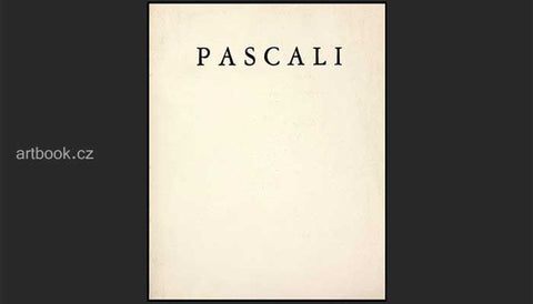 Pino Pascali - PASCALI. Katalog výstavy. Alexandre Jolas, 1967.