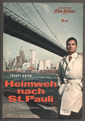 Freddy Quinn - HEIMWEH NACH ST. PAULI. - 1963. Illustrierte Film-Bühne.