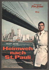 Freddy Quinn - HEIMWEH NACH ST. PAULI. - 1963. Illustrierte Film-Bühne.