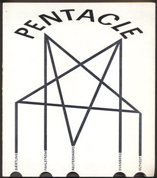 PENTACLE - Baertling, Fahlstrom, Reutersward, Svanberg, Ultveld. - 1968.