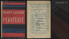 LANGER; FRANTIŠEK: PERIFERIE. - 1925.