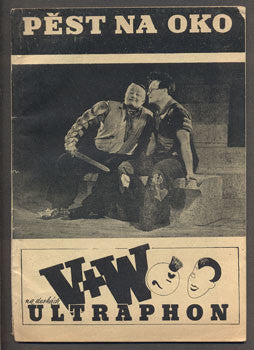 VOSKOVEC A WERICH: PĚST NA OKO. - 1947. Divadelní program.