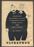 VOSKOVEC A WERICH: PĚST NA OKO. - 1947. Divadelní program.