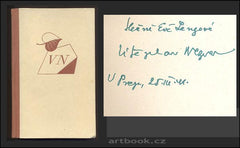 NEZVAL; VÍTĚZSLAV: PĚT MINUT ZA MĚSTEM. - 1940. Podpis autora.