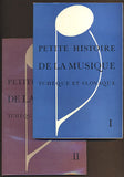 PETITE HISTOIRE DE LA MUSIQUE TCHÉQUE ET SLOVAQUE I. a II.