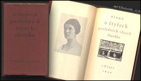PÍSNĚ O ČTYŘECH POSLEDNÍCH VĚCECH ČLOVĚKA. - 1934.