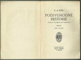 Poe, Edgar Allan: Podivuhodné historie. /Tales of grotesque and Arabesque/ - (1914).