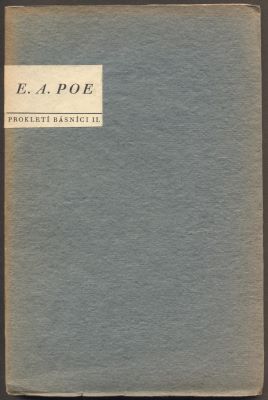 POE, EDGAR ALLAN. Prokletí básníci sv. II. - 1928. Přednostní exemplář na ruč. papíře Van Gelder.