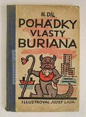 Lada - ŠIMÁČEK, EDUARD; ŠKRLANT, JARO: POHÁDKY VLASTY BURIANA. II. díl. - 1928.