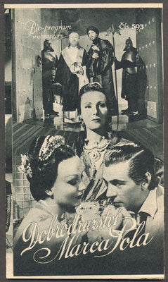 DOBRODRUŽSTVÍ MARCA POLA. - 1938.