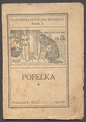 POPELKA. - NÁRODNÍ LOUTKOVÉ DIVADLO. /loutkové divadlo/